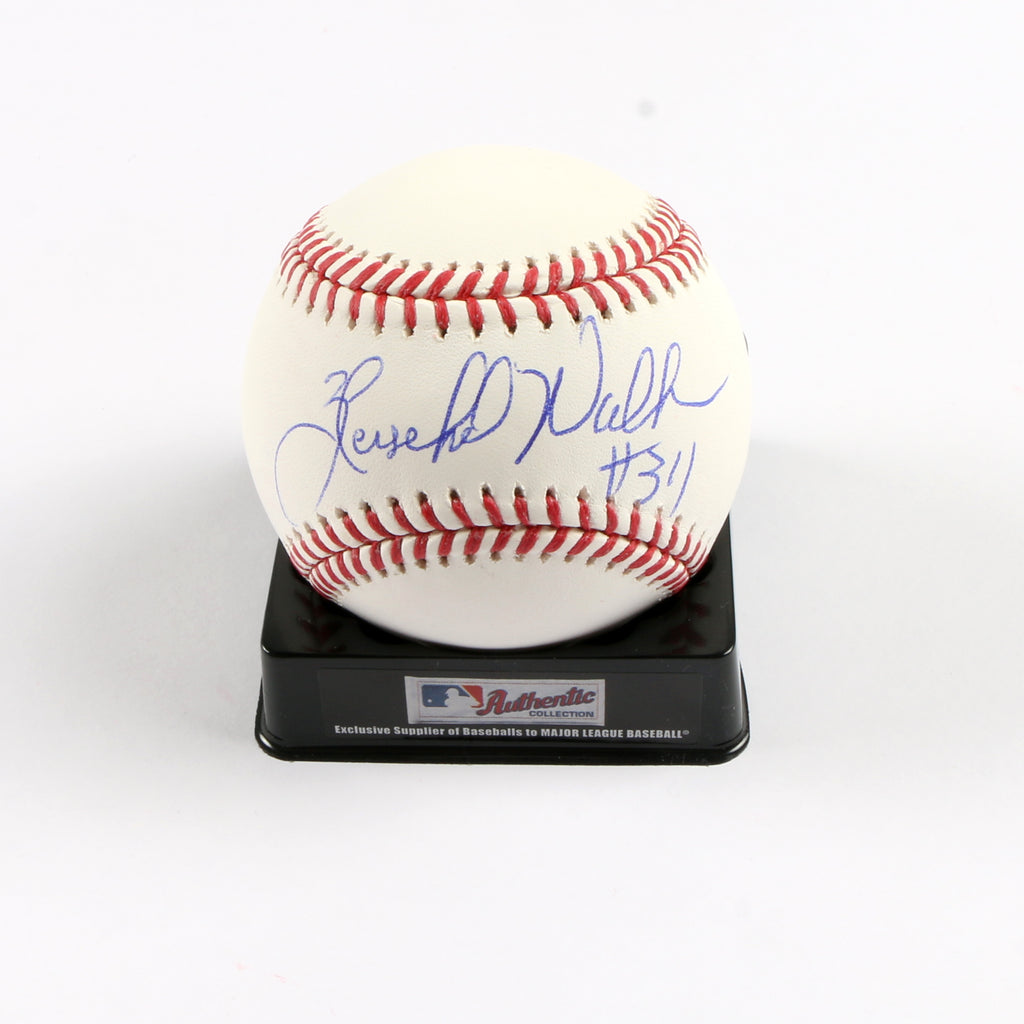 Herschel Walker Signed Baseball Georgia Bulldogs