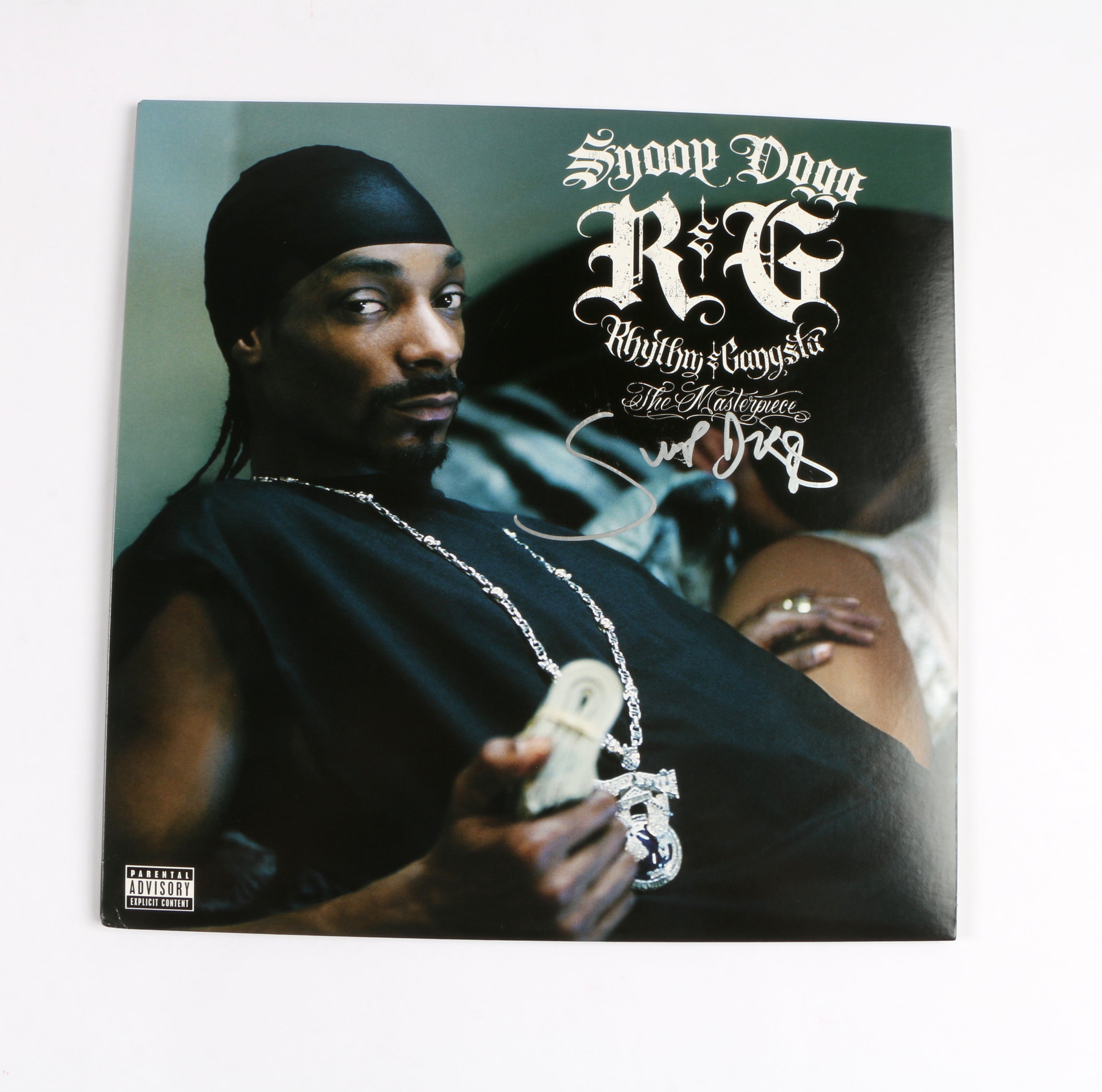 Snoop Dogg Signed Rhythm & Gangsta Vinyl Cover – More Than Sports