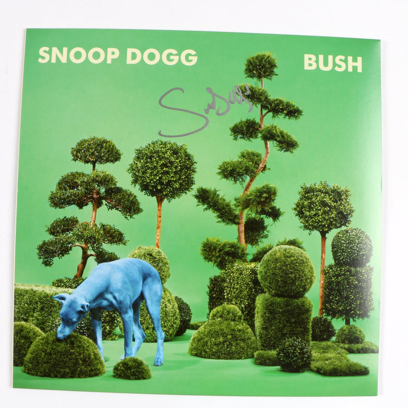Snoop Dogg Signed Bush Vinyl Cover