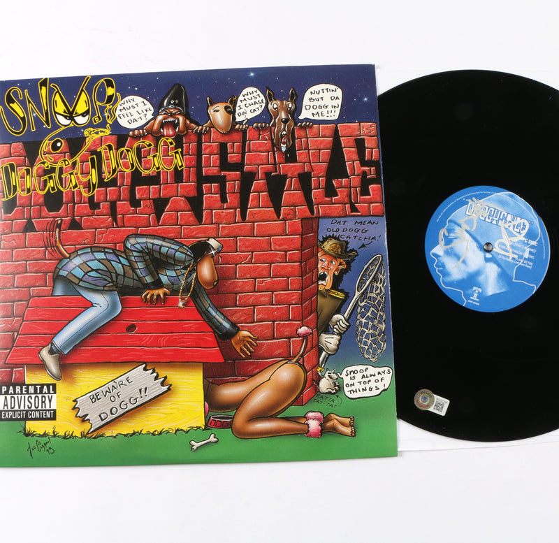 Snoop Dogg Signed Doggystyle Vinyl Disc with Cover