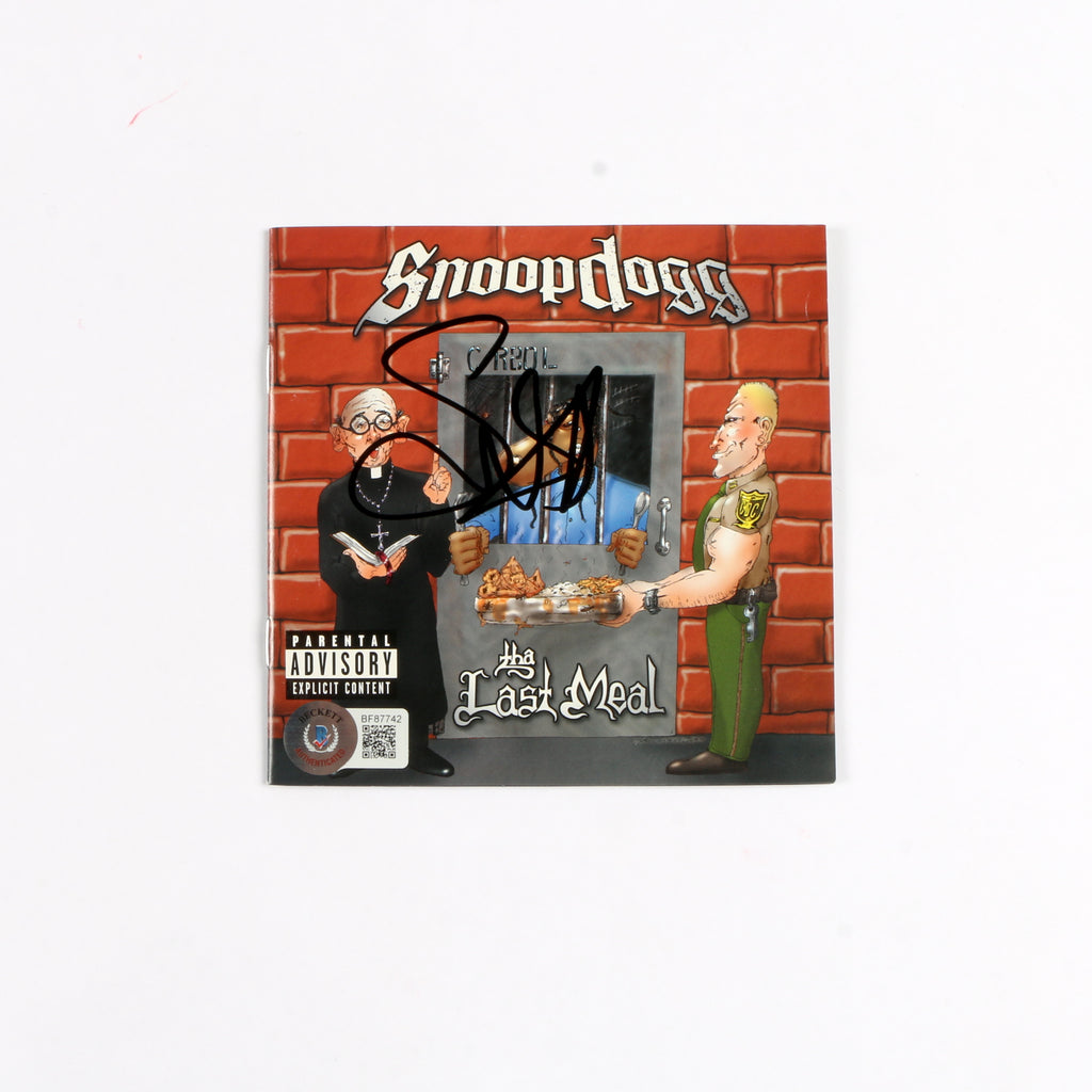 Snoop Dogg Signed The Last Meal CD Album Cover