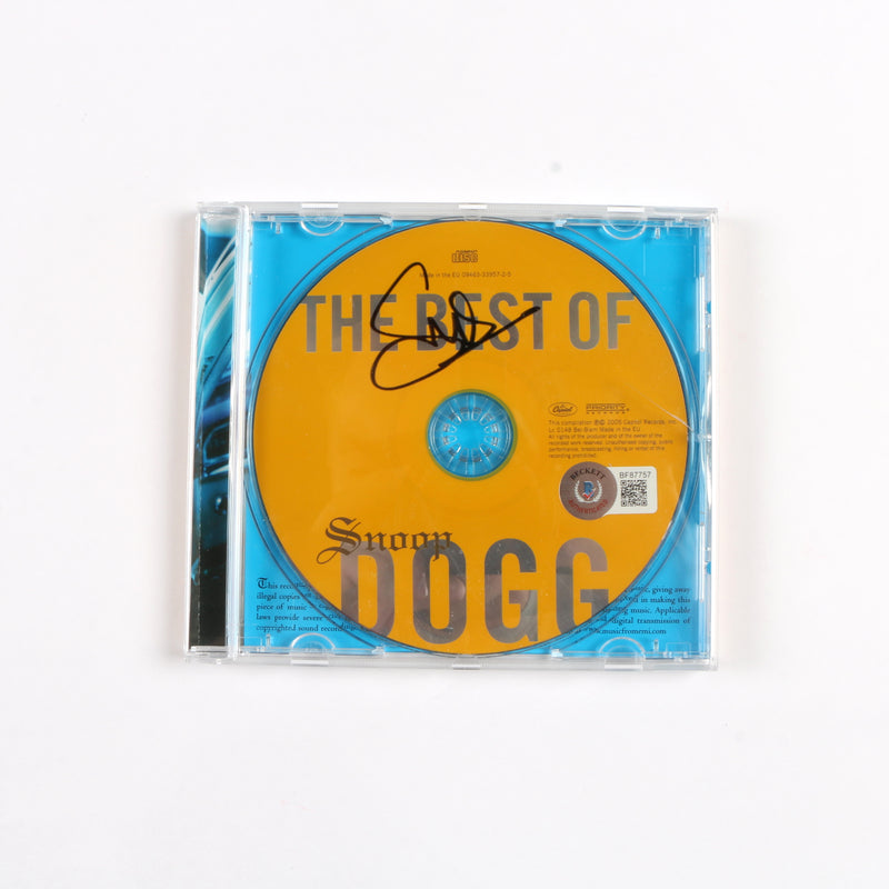 Snoop Dogg Signed Best of Snoop Dogg CD