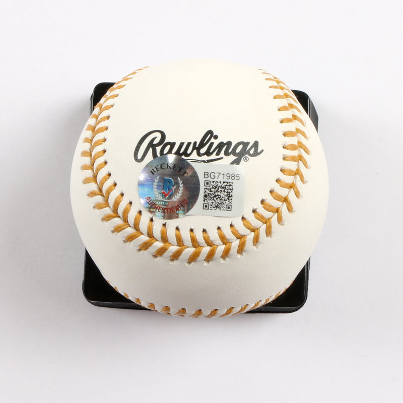 Andruw Jones Signed Gold Glove Baseball