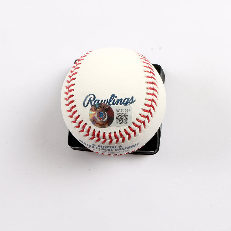 Chipper Jones Signed Baseball Atlanta Braves