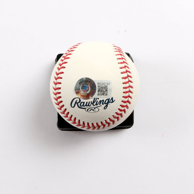 Brian Snitker Signed 2021 World Series Baseball Atlanta Braves 21 Champs