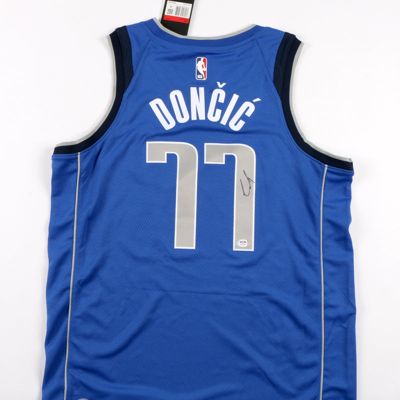 Luka Doncic Signed Jersey Dallas Mavericks Swingman