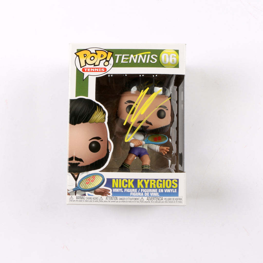 Nick Kyrgios Signed Funko Pop Tennis Star Beckett