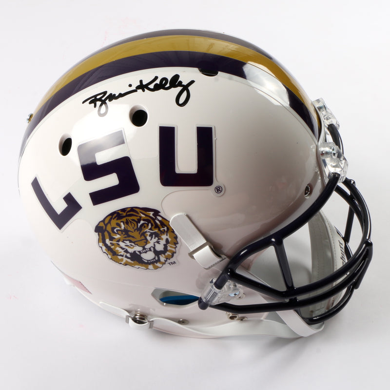 Brian Kelly Signed Full Size Helmet LSU Tigers