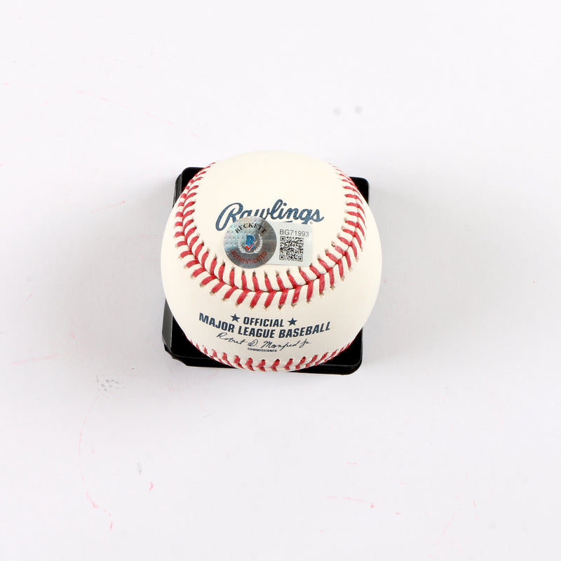 Dale Murphy Signed Baseball 150th Anniversary