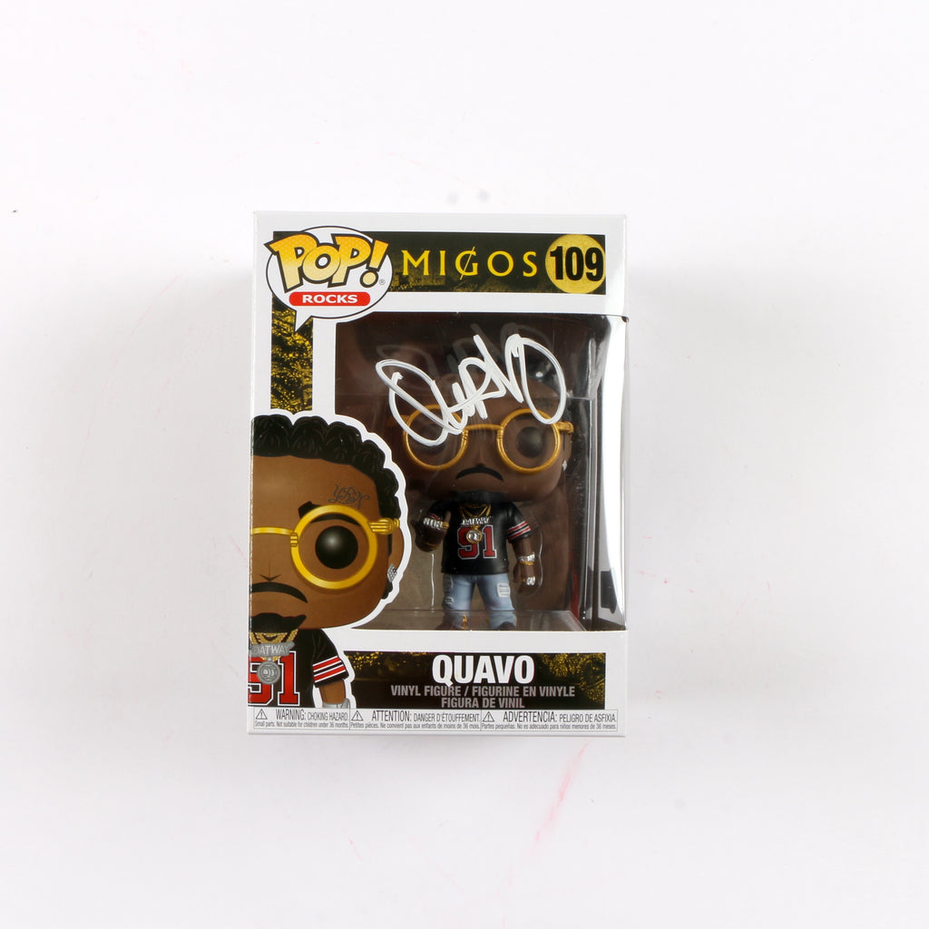 Quavo Signed Funko Pop Migos Rapper Beckett