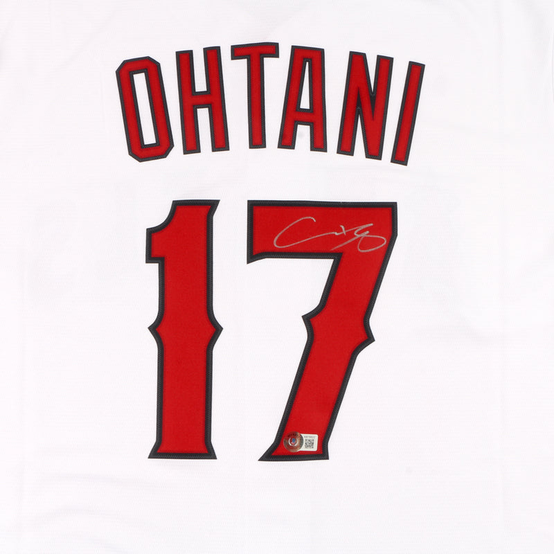 Shohei Ohtani Signed Jersey Los Angeles Angels – More Than Sports