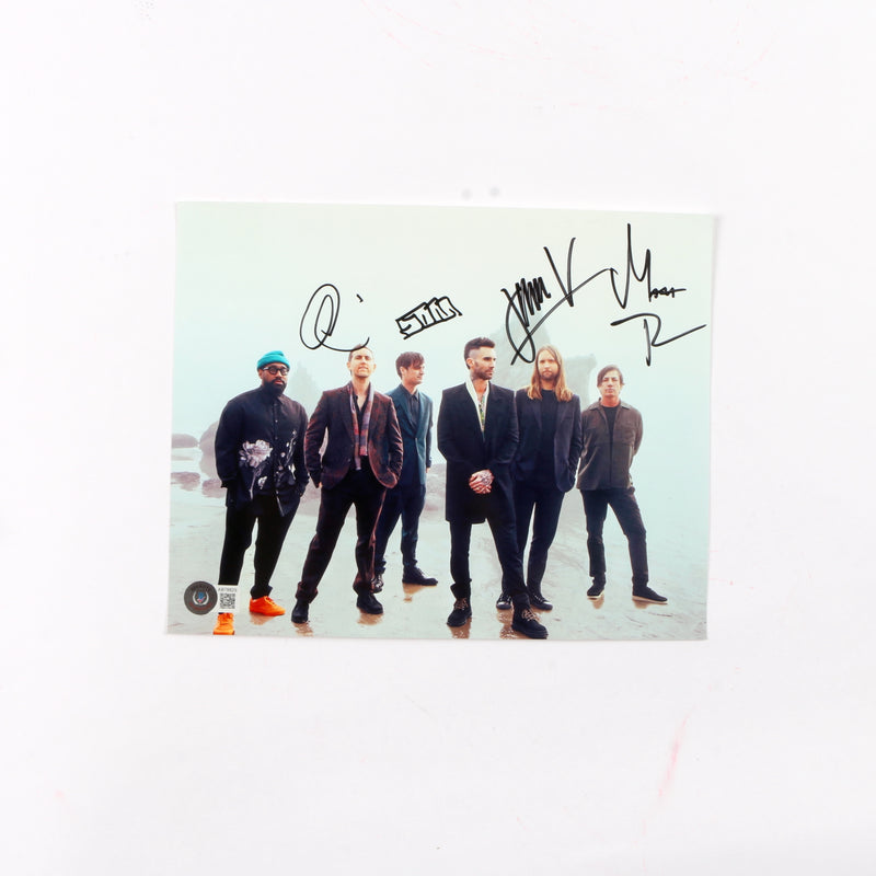 Maroon 5 Signed 8x10 Photo