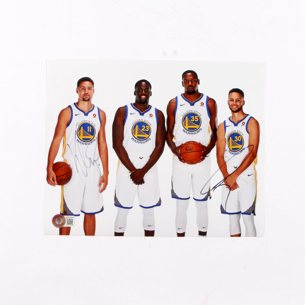 Stephen Curry and Klay Thompson Signed 8x10 Photo Golden State Warriors