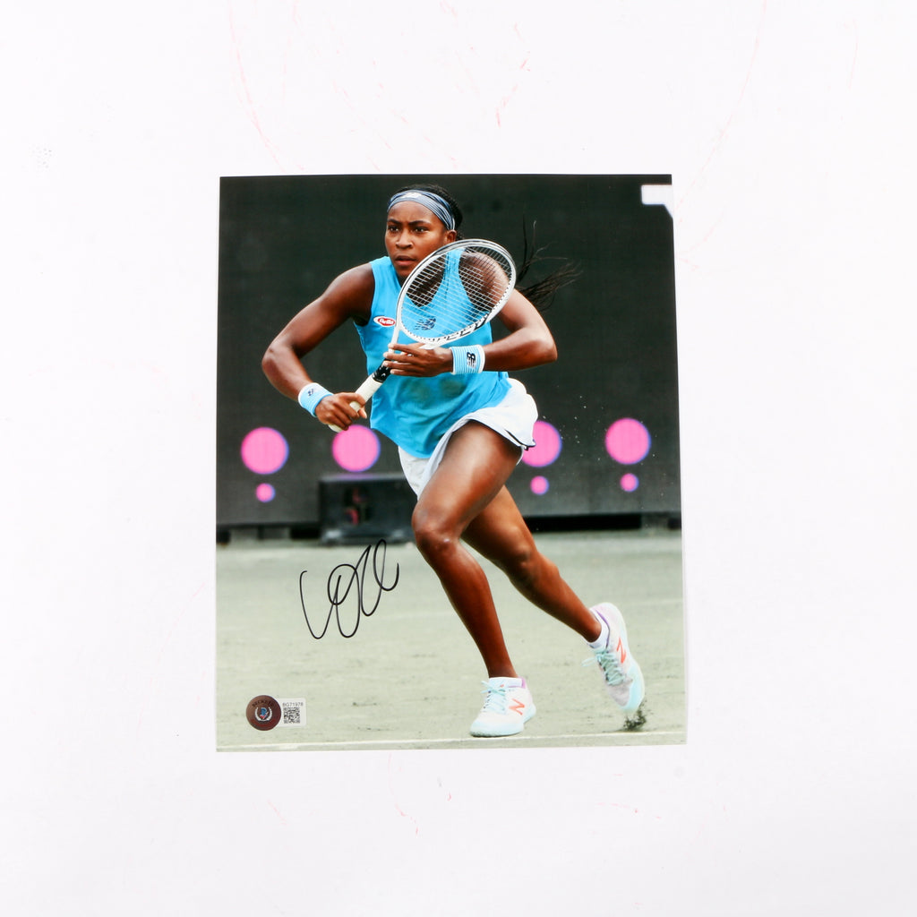 Coco Gauff Signed 8x10 Photo USA Tennis Player