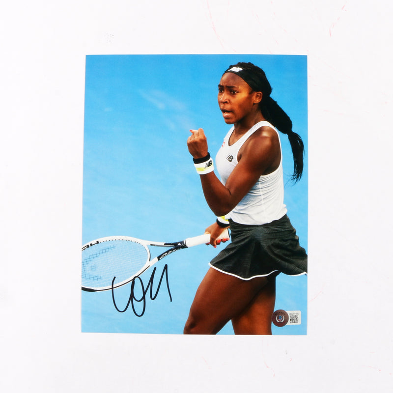 Coco Gauff Signed 8x10 Photo USA Tennis Player