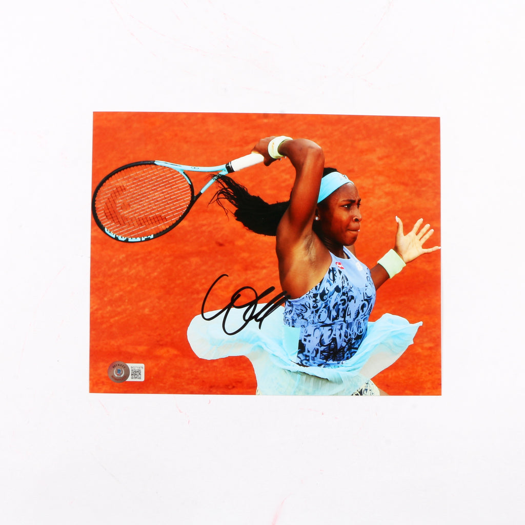 Coco Gauff Signed 8x10 Photo USA Tennis Player