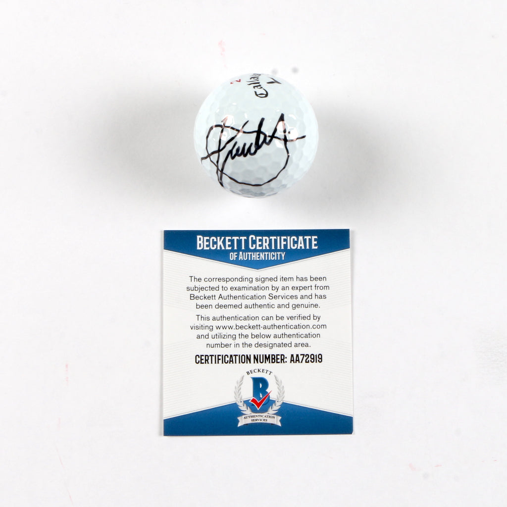 Xander Schauffele signed Golf Ball Calloway Autograph PGA Beckett