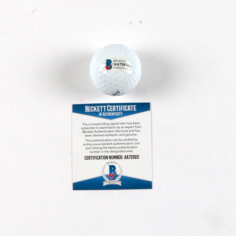 Sam Burns signed Golf Ball Autograph Beckett