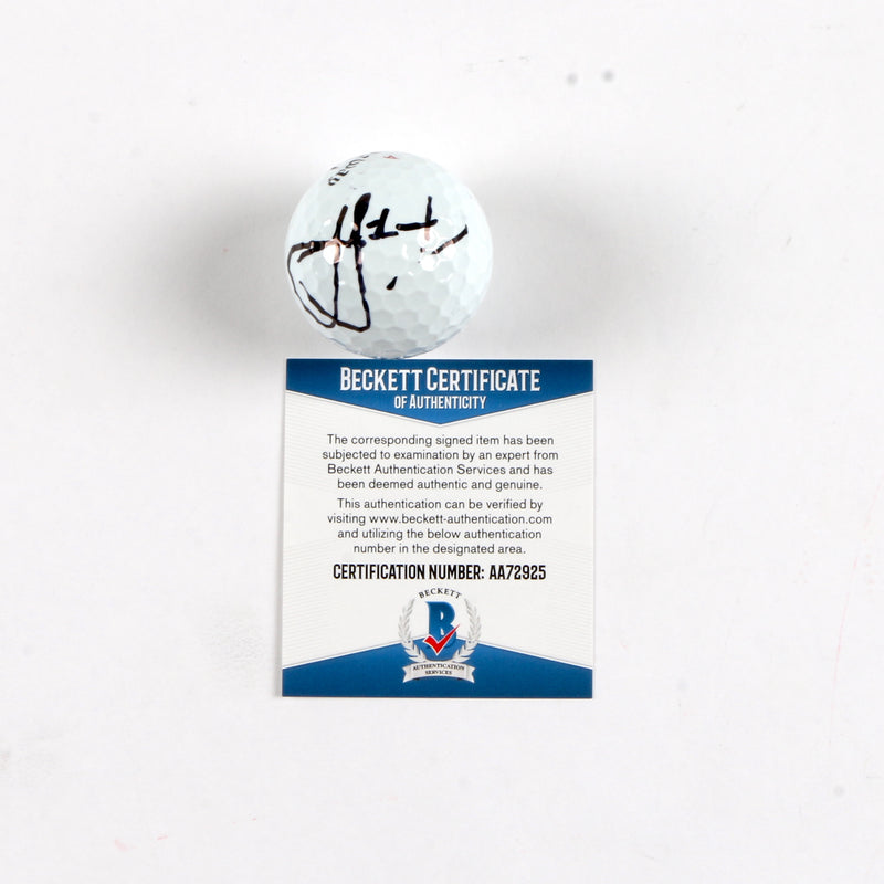 Cam Smith signed Golf Ball Autograph Beckett