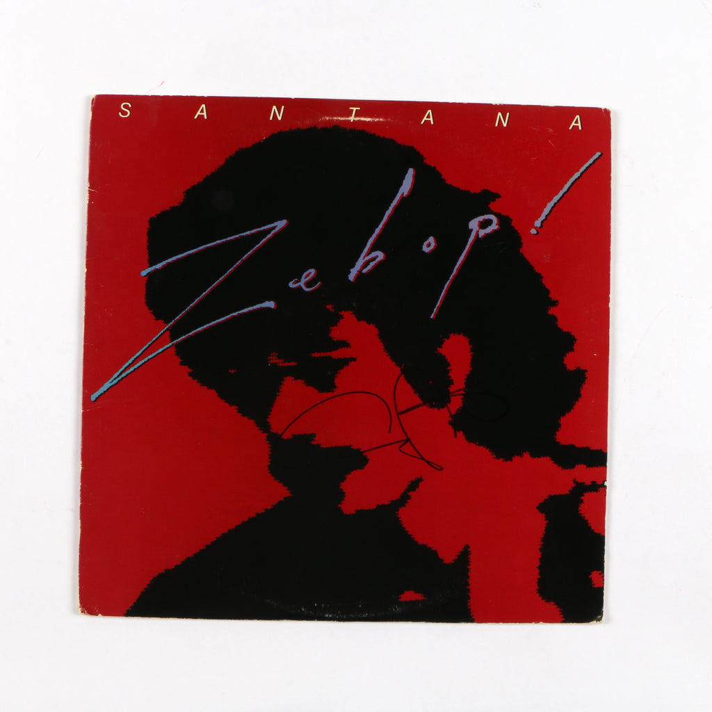 Carlos Santana Signed Vinyl Zebop! Album Vinyl Beckett
