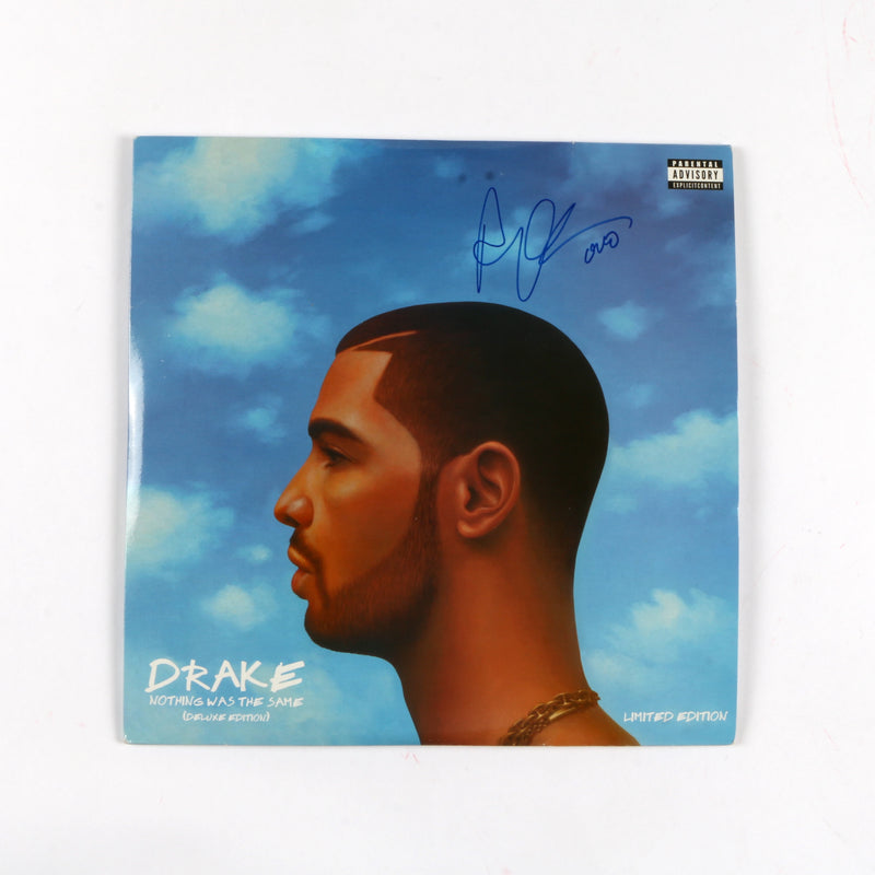 Drake Signed Vinyl Nothing Was The Same Album Vinyl