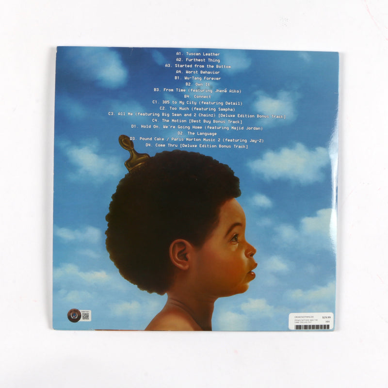 Drake Signed Vinyl Nothing Was The Same Album Vinyl