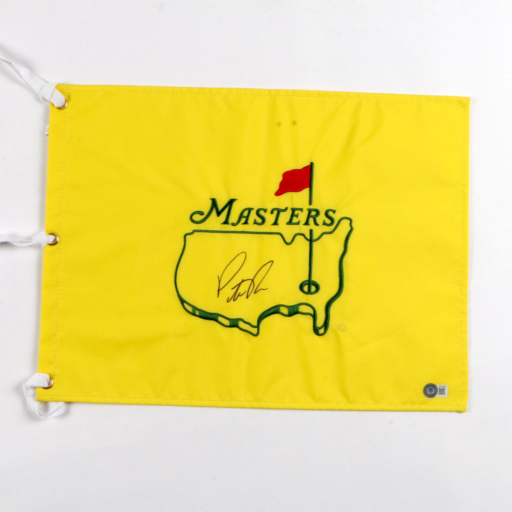 Patrick Reed Signed Masters Flag Undated Beckett