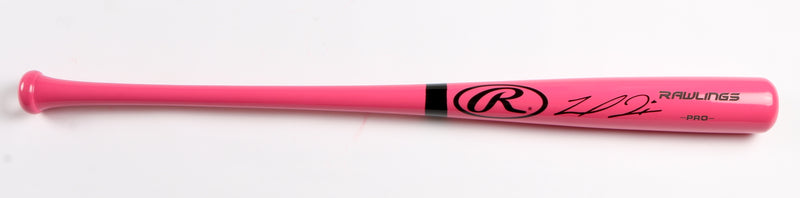 Michael Harris Signed Bat Rawlings (Pink) Atlanta Braves