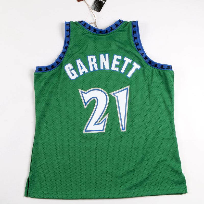 Kevin Garnett Signed Minnesota Timberwolves Jersey Mitchell & Ness Beckett