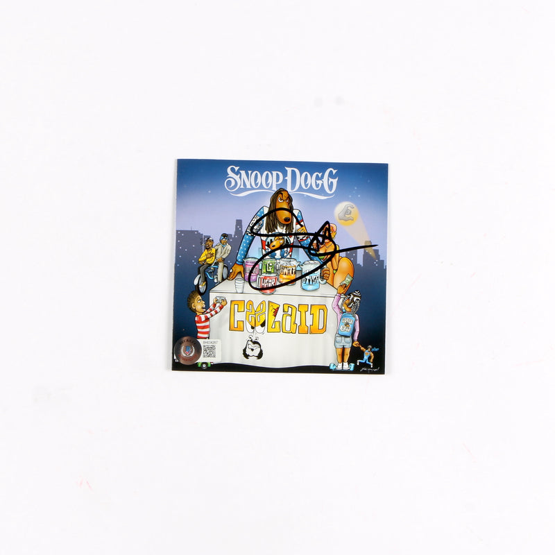 Snoop Dogg Signed Coolaid CD Album Cover