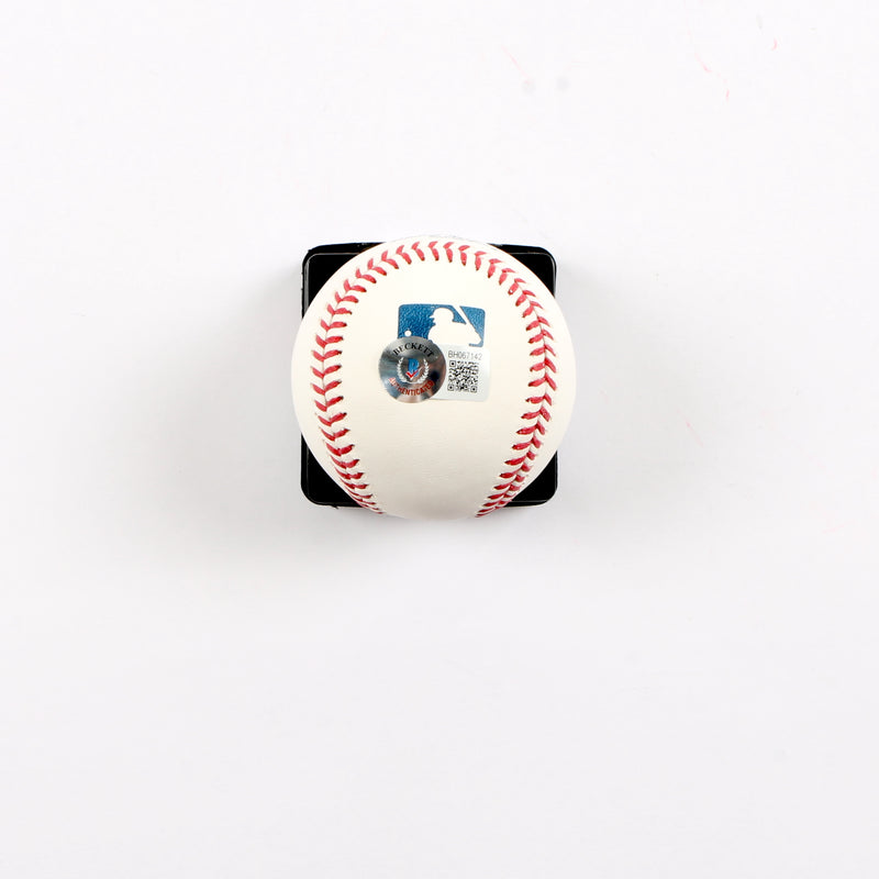 Pete Alonso Signed Baseball New York Mets Beckett COA