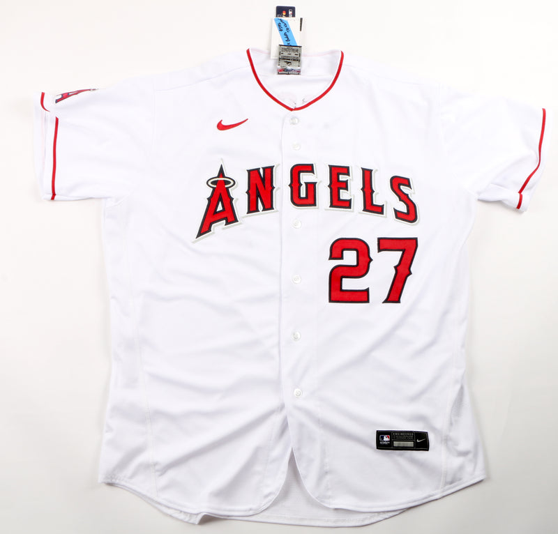 Mike Trout Signed authentic Jersey Los Angeles Angels Beckett COA