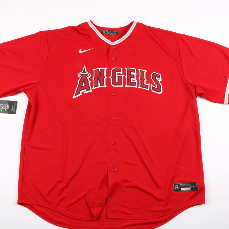 Mike Trout Signed Jersey Los Angeles Angels Beckett COA