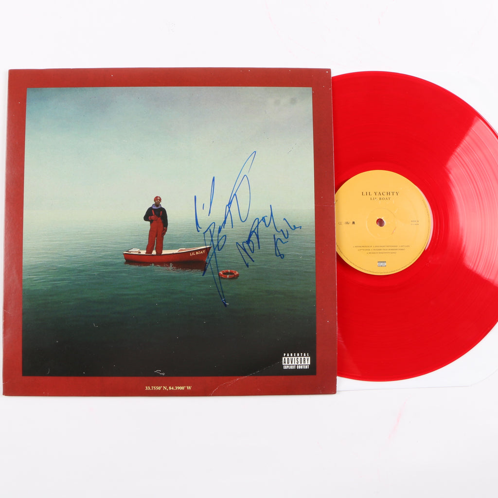 Lil Yachty Signed Vinyl Lil Boat (Red Insert Vinyl)