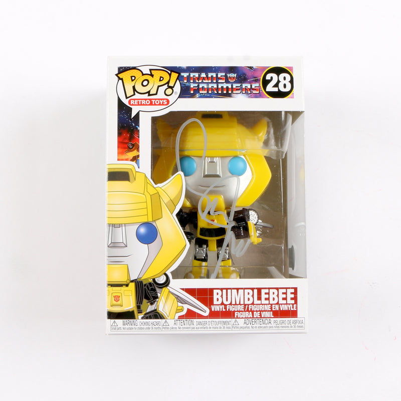 Mark Wahlberg Signed Funko Pop 28 Bumblebee Transformers Beckett