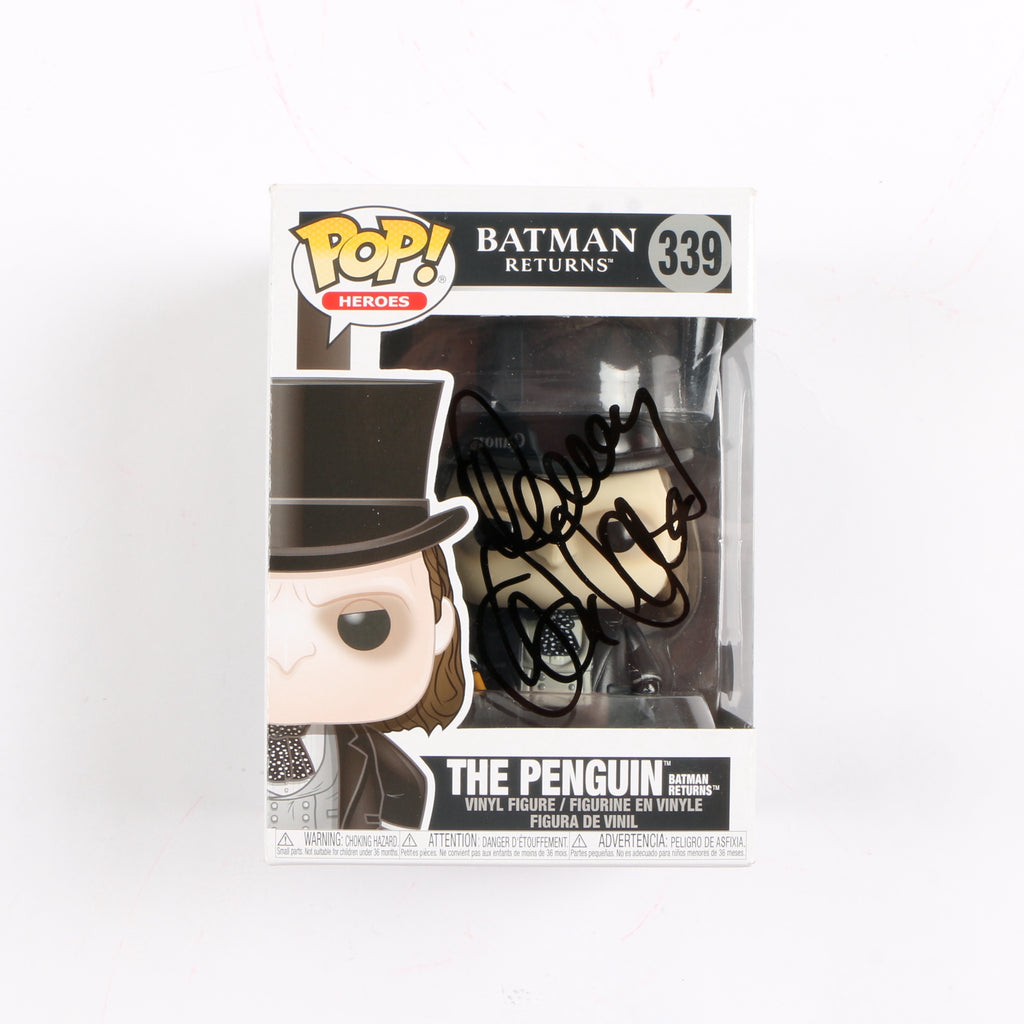 Danny Devito Signed Funko Pop 339 The Penguin Batman Returns Full Autograph BAS