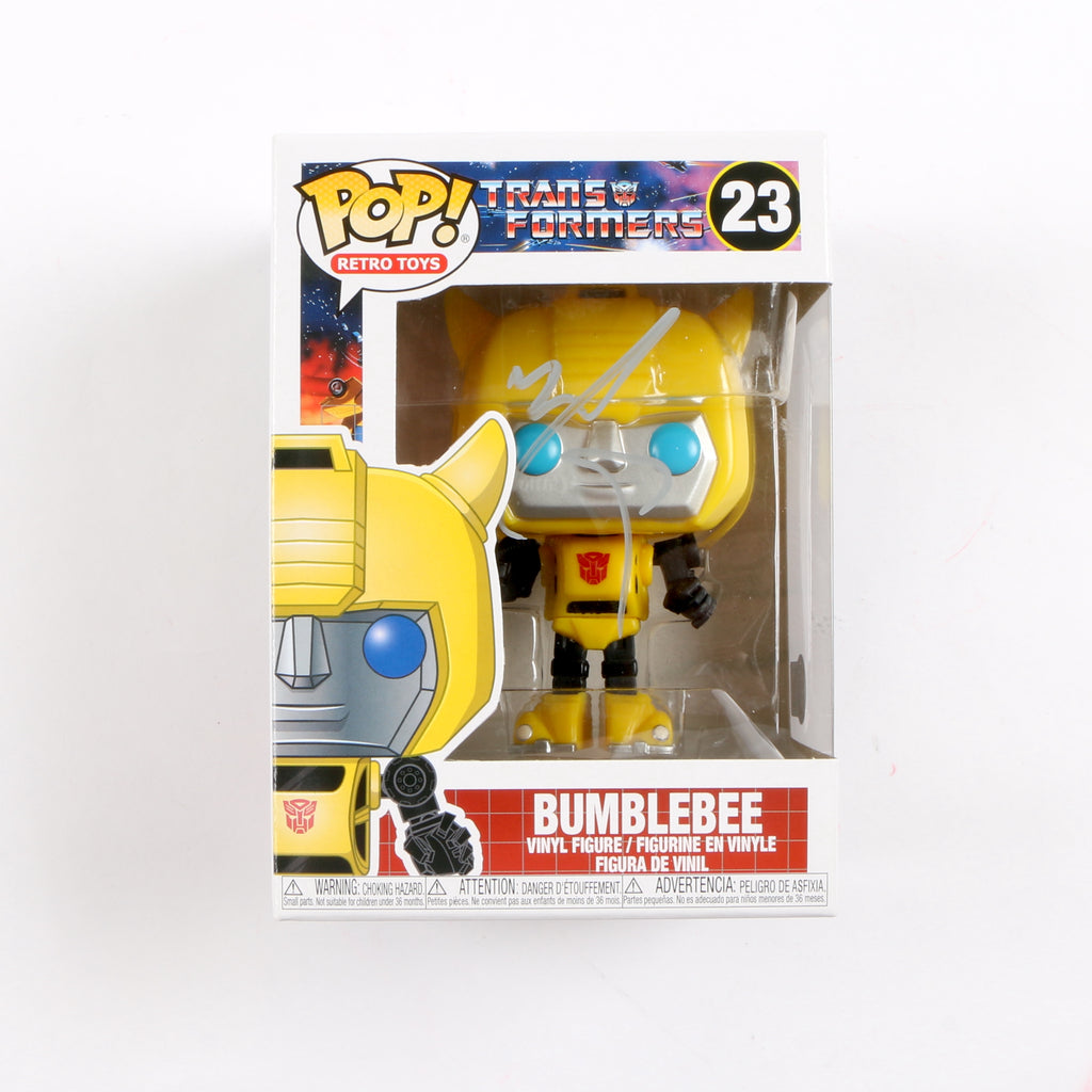 Mark Wahlberg Signed Funko Pop #23 Bumblebee Transformers Beckett