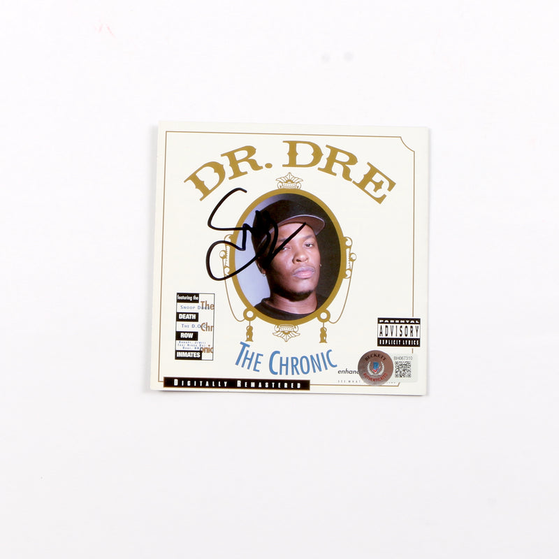 Snoop Dogg Signed Album Cover The Chronic