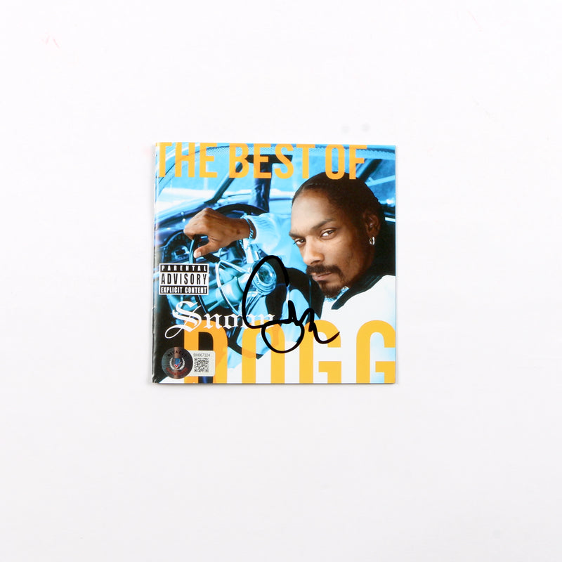 Snoop Dogg Signed The Best of Snoop Dogg CD Album Cover