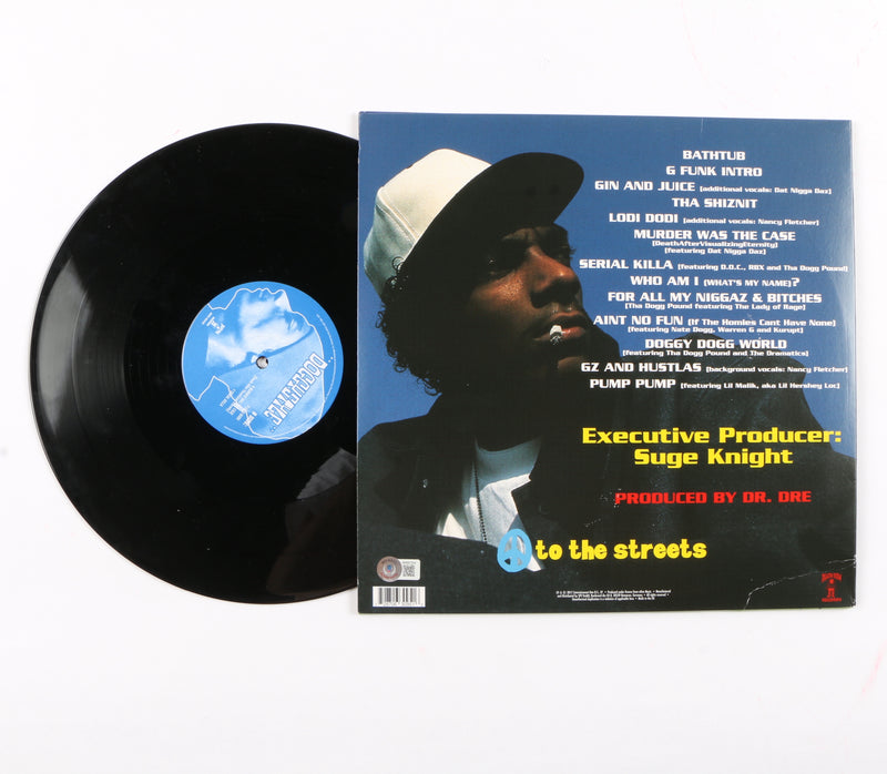 Snoop Dogg Signed Doggystyle Vinyl Disc with Cover