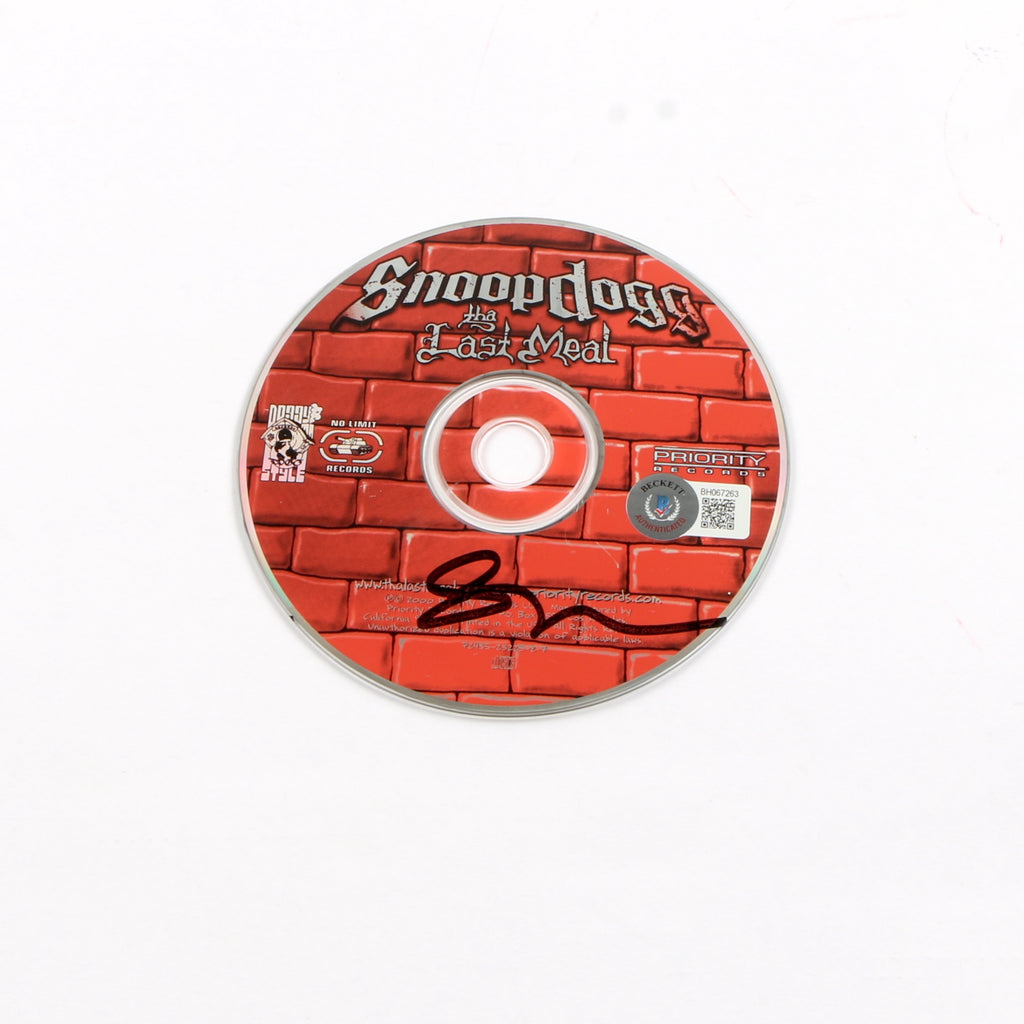 Snoop Dogg Signed The Last Meal CD