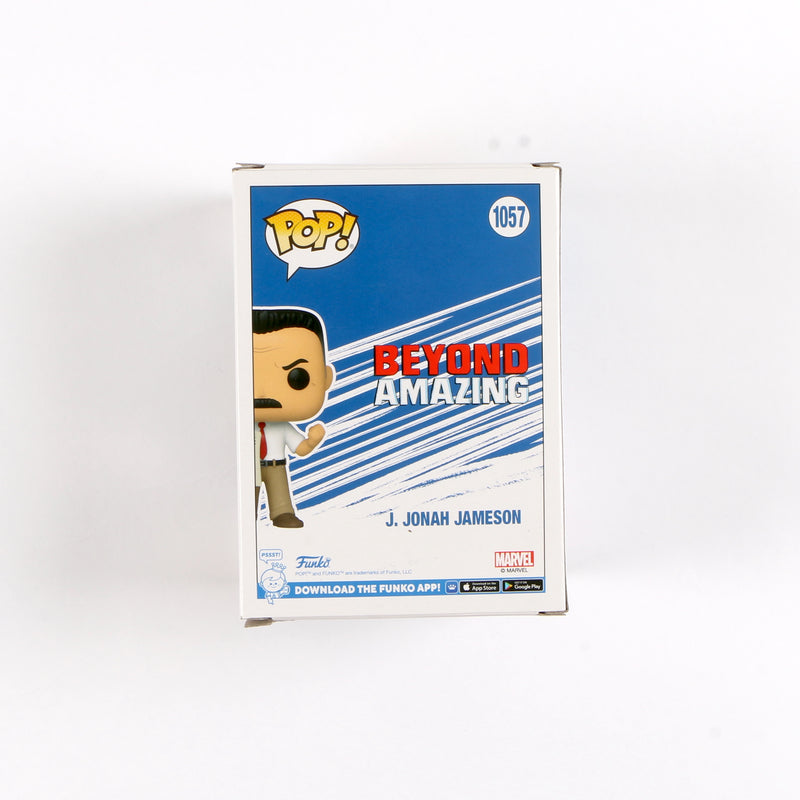 JK Simmons Signed Funko Pop Marvel J. Jonah Jameson 1057 Beckett
