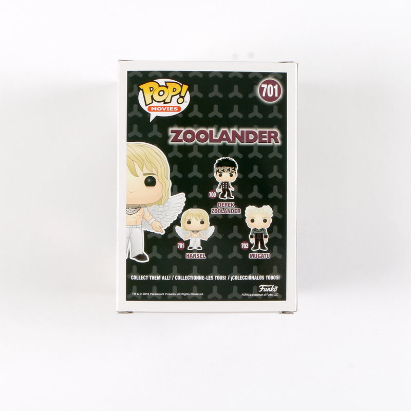 Owen Wilson Signed Funko Pop Hansel Zoolander 701 Beckett