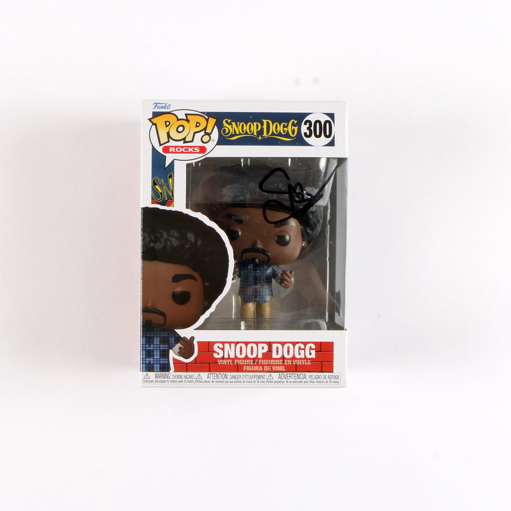 Snoop Dogg Signed Funko Pop Snoop Dogg 300 Beckett COA