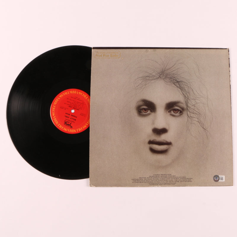 Billy Joel Signed Vinyl Album Piano Man Autograph Beckett COA
