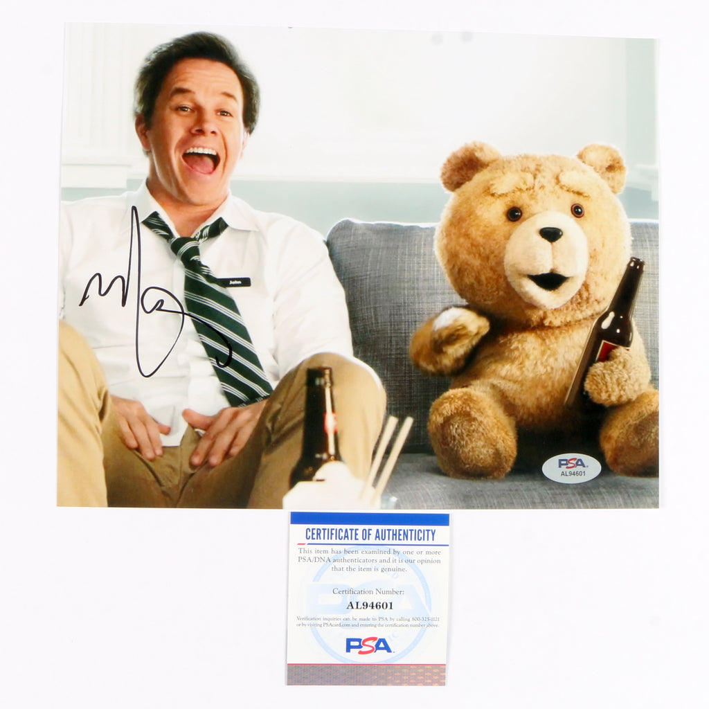 Mark Wahlberg Signed autographed 8 x 10 Photo PSA CERT COA