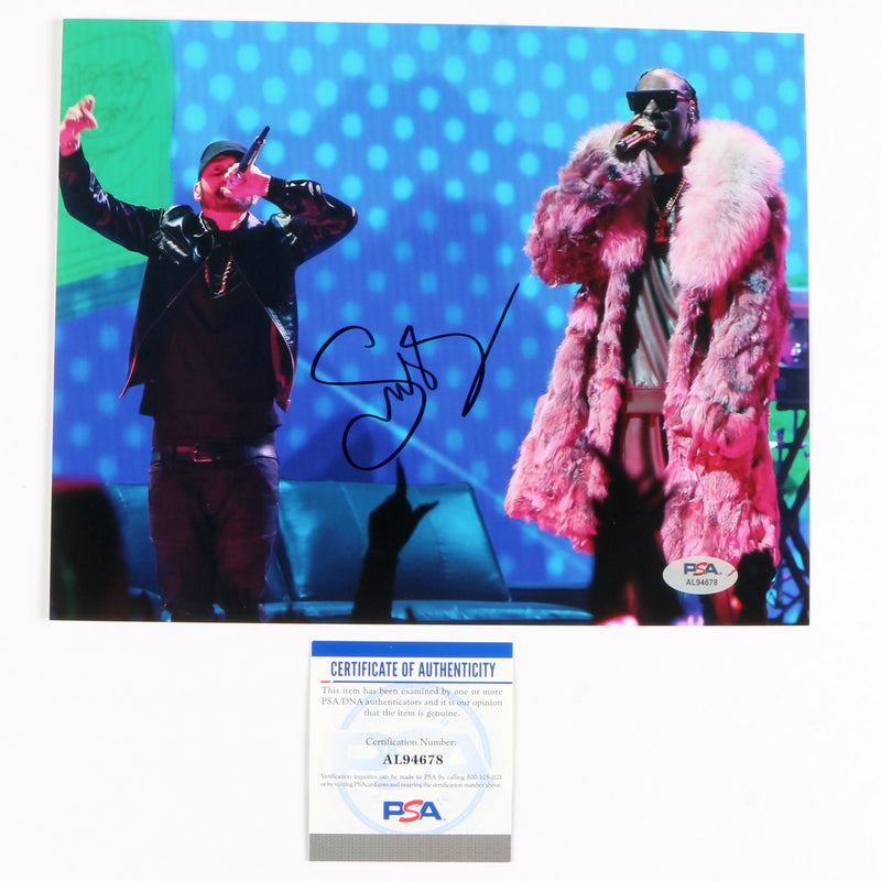 Snoop Dogg Signed Autographed 8x10 Photo PSA Cert COA RAP