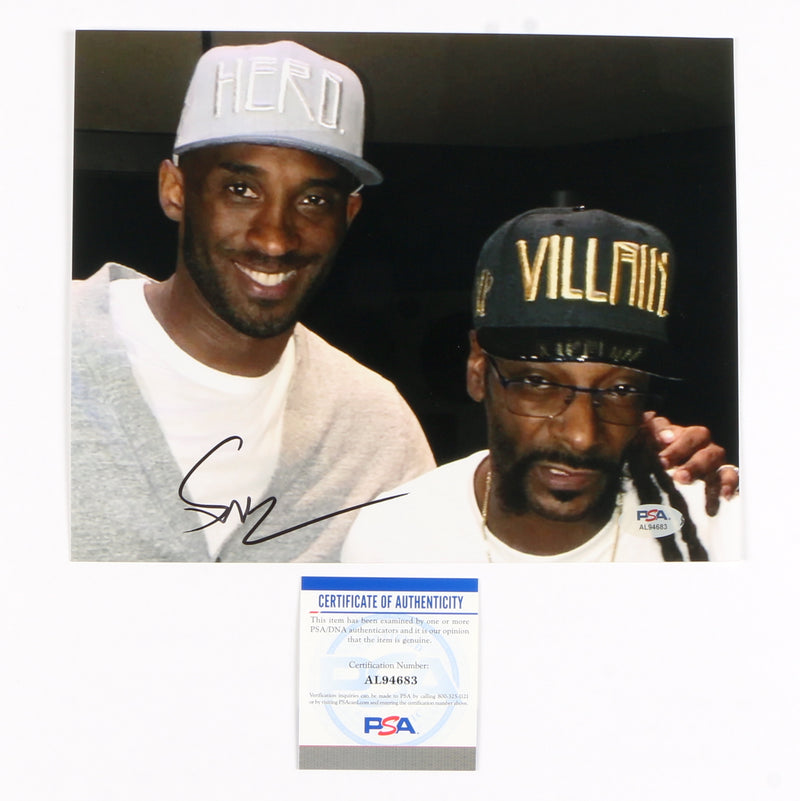 Snoop Dogg Signed Autographed 8x10 Photo PSA Cert COA RAP