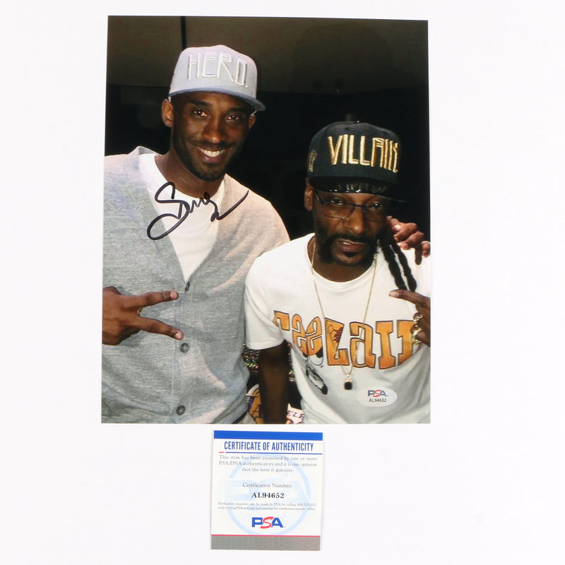 Snoop Dogg Signed Autographed 8x10 Photo PSA Cert COA RAP