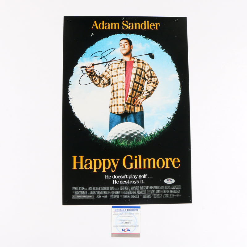 Adam Sandler signed Photo Happy Gilmore 12x18 PSA COA